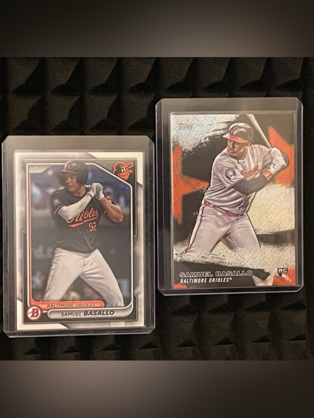 Samuel BASALLO 2024-25 Bowman RC Baseball & Topps Series Rookie Card